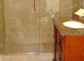 Sarasota Stone Tile Bathtub to Shower Conversion Installations